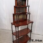 CA112: Victorian Rosewood Display Whatnot