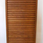 16DG27 - Oak Tambour Filling Cabinet