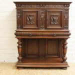 21DG34 Renaissance cabinet with angel faces