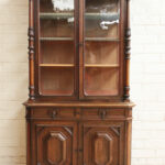 22DG33 Rosewood Display Cabinet