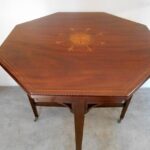 6BR34 Edwardian Inlay Table (Octagon)