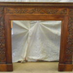 13DG109 Oak Fire Mantle