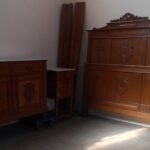 22DG59- Oak Louis XVI Bedroomset