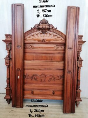 23DG53 - Henry II Walnut Bed