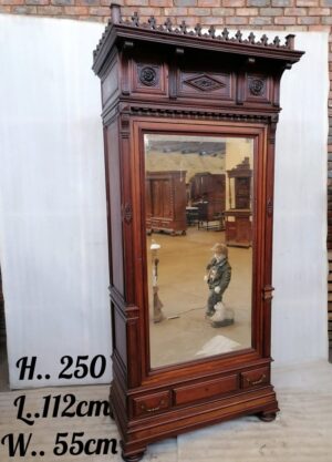 21DG81 Gothic Armoire in Walnut