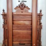 22DG10- Exquisite Louis XVI Walnut bed