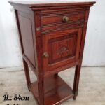 23DG60-Oak Art deco Nightstand/ Cabinet