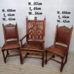 23DG41  - Beautiful Gothic Chairs