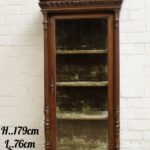 22DG24- Henry II display cabinet in Walnut