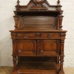 22DG26 -  French Regency server in Walnut