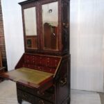 CTR1 - George III Mahogany Bureau/ Bookcase