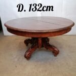 20DG31 - Antique French Huntingstyle Oak Table