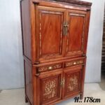 CT1 - 19th Century Chines cabinet with bone inlay